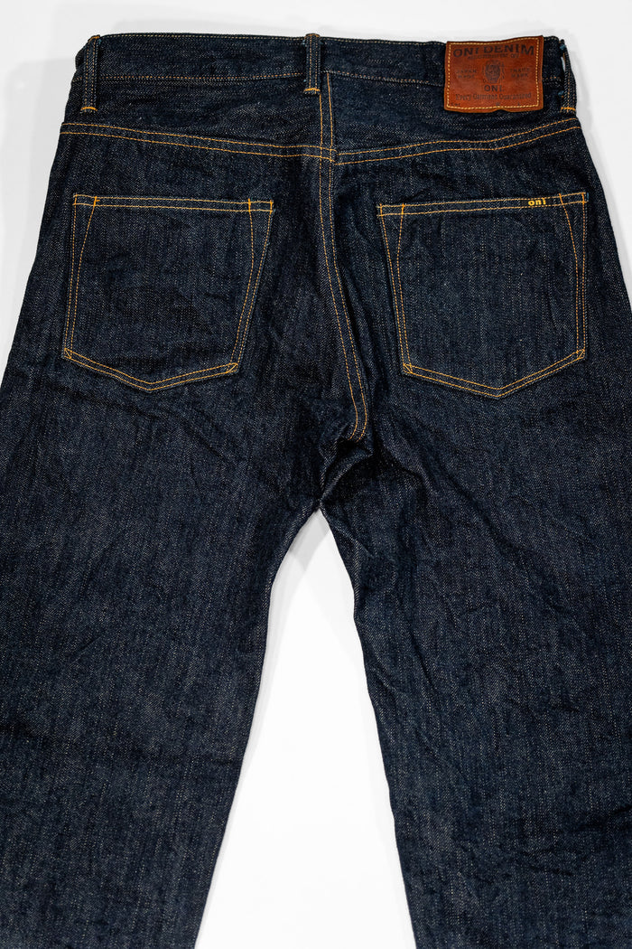 Oni Denim 200-GC15 - 15oz Wide Straight Green Cast Denim