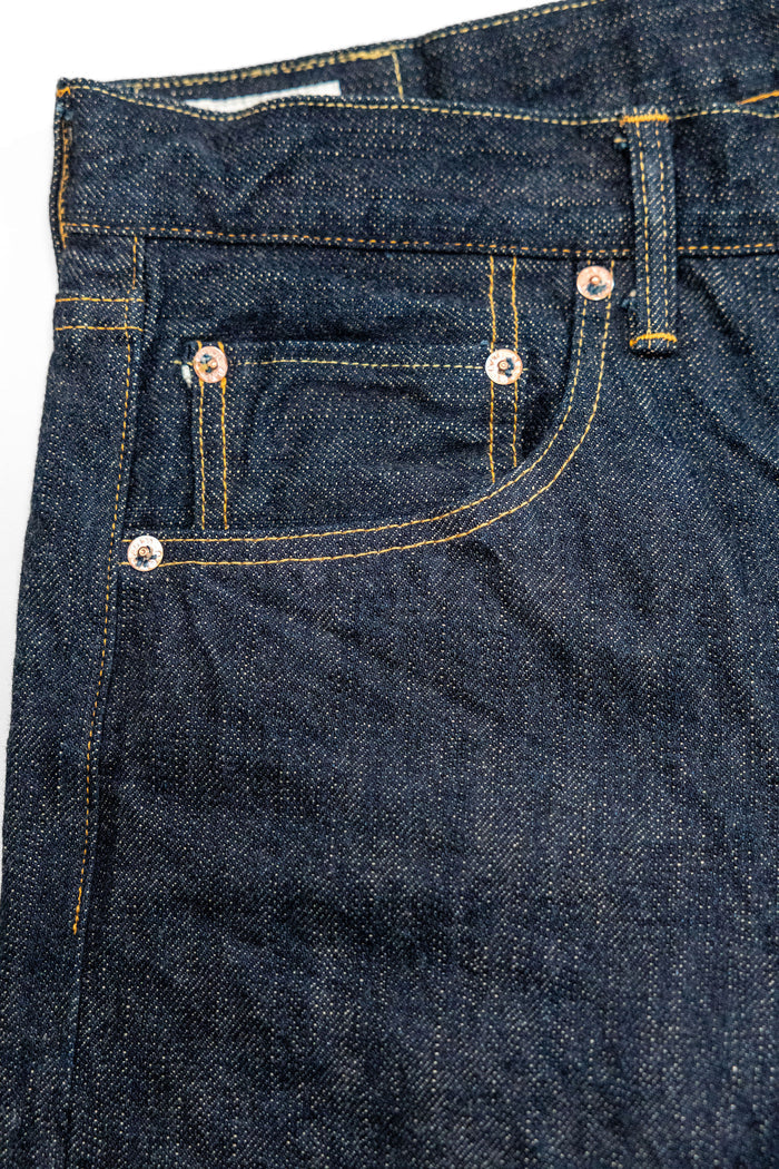 Oni Denim 622-GC15 - 15oz Relaxed Tapered Green Cast Denim