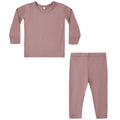 Quincy Mae Bamboo Pajama Set || Mulberry