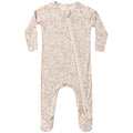 Quincy Mae Bamboo Zip Footie || Mulberry