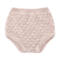 Quincy Mae Knit Bloomer || Dusty Rose Speckle