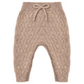 Quincy Mae Knit Pant || Heathered Almond