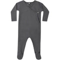 Quincy Mae Pointelle Wrap Footie || Midnight