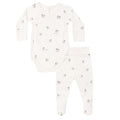 Quincy Mae Side Snap Bodysuit + Pant Set || Sheep