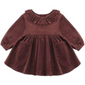 Quincy Mae Simone Dress || Black Cherry