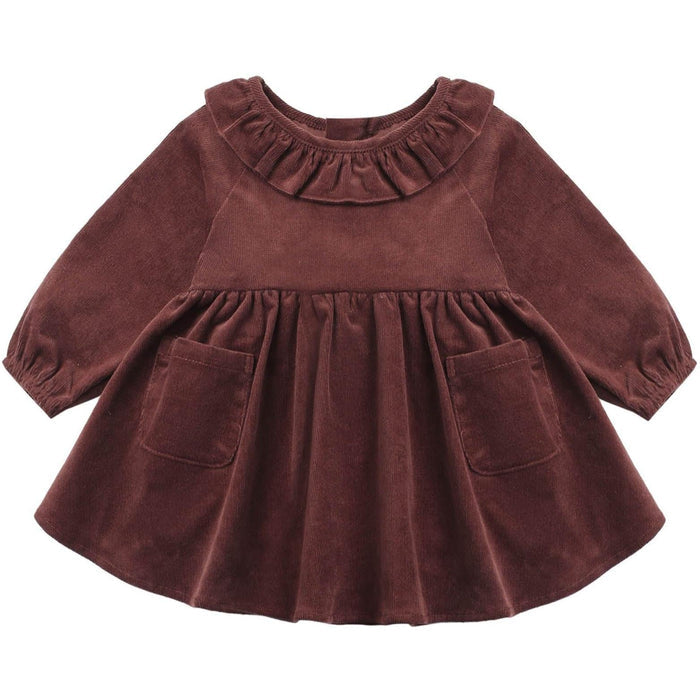 Quincy Mae Simone Dress || Black Cherry