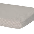 Quincy Mae Woven Crib Sheet || Blue Gingham