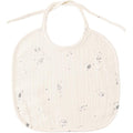 Quincy Mae Woven Tie Bib || Space