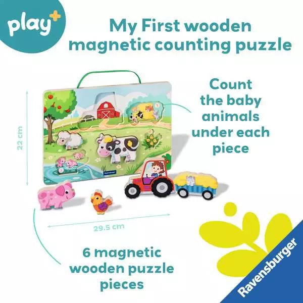 Ravensburger Wooden Puzzle On the Farm
