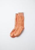 Rototo R1001 Double Faced Crew Socks - Orange
