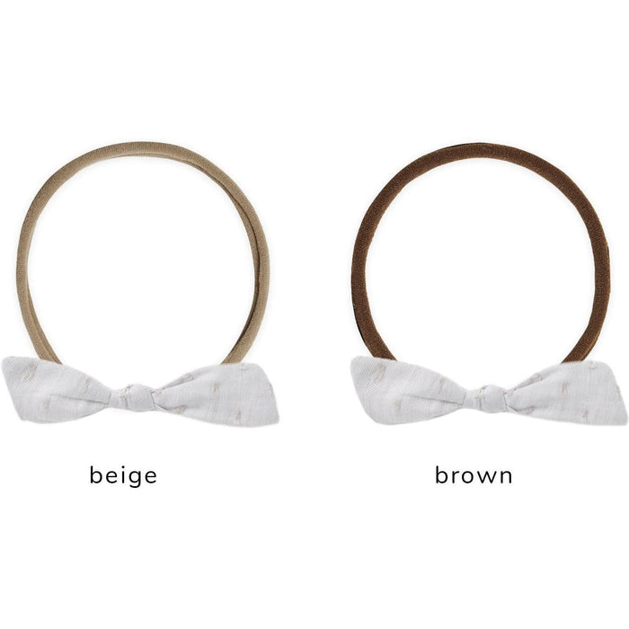 Rylee + Cru Little Knot Headband || Dusty Blue