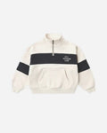 Rylee + Cru Panel Stripe Half Zip Outdoor Club