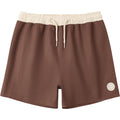Rylee + Cru Paneled Boardshort Chocolate