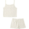 Rylee + Cru Pointelle Lounge Set Natural
