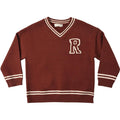 Rylee + Cru Redwood Sweater || Brick