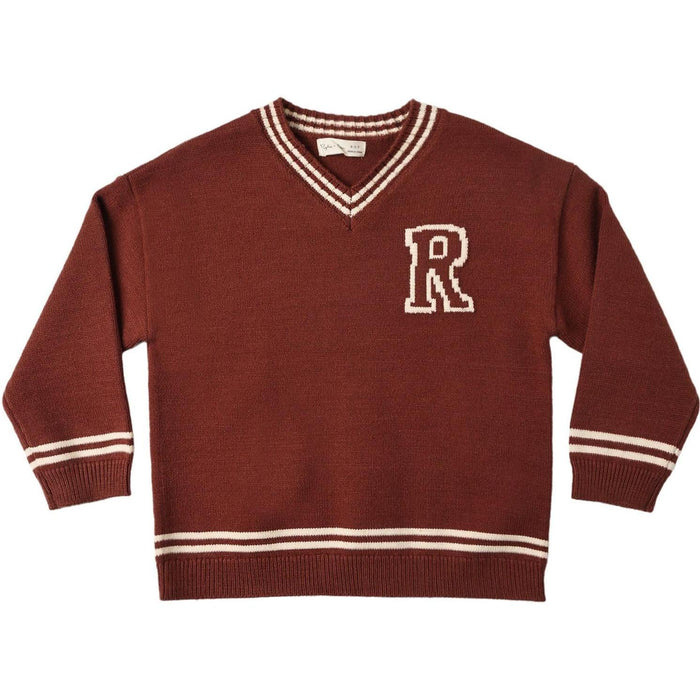 Rylee + Cru Redwood Sweater || Brick