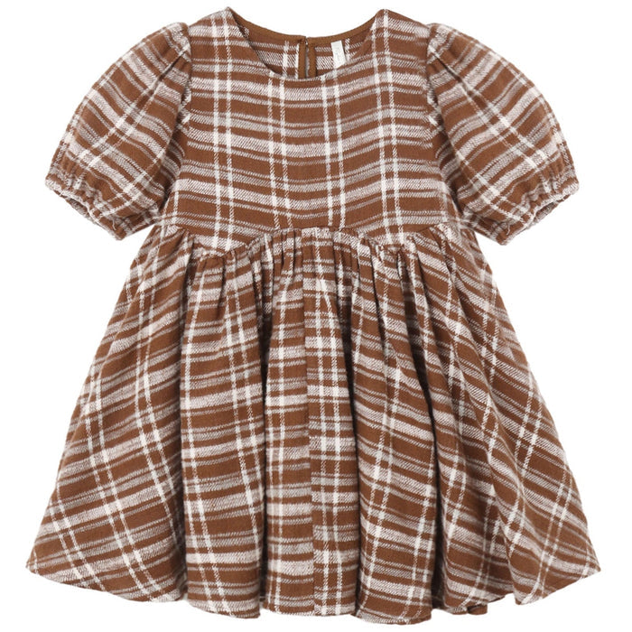 Rylee + Cru Rose Dress || Aspen Plaid