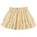 Rylee + Cru Rose Mini Skirt || Lemon
