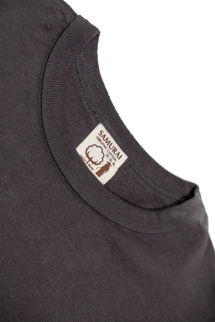Samurai SJST-SC01 Japanese Cotton Made Crew - Kuromame
