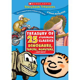 Scholastic Treasure of 25 Classic Dinos, Truck & More - Tune A Fish Records - eBeanstalk