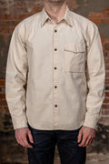 Seuvas 8oz Canvas Raglan Shirt - Natural