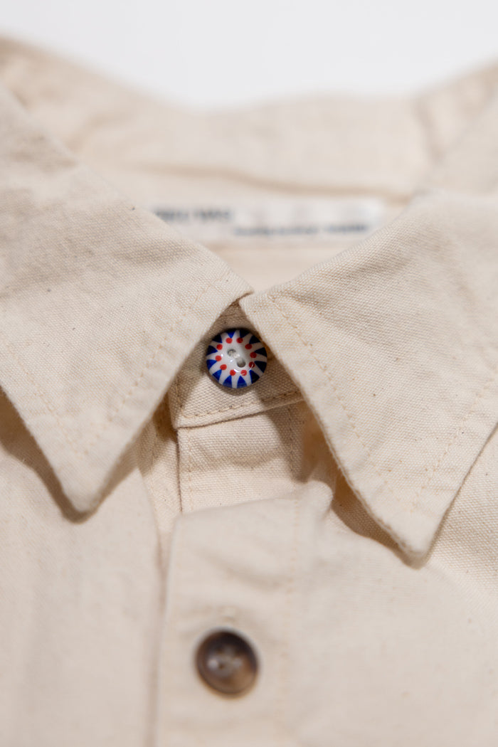 Seuvas 8oz Canvas Raglan Shirt - Natural