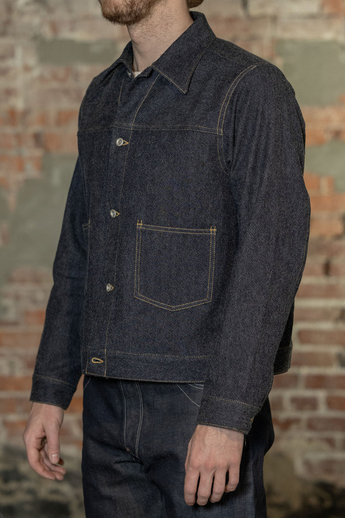 Seuvas C/W Denim Trucker Jacket - Indigo