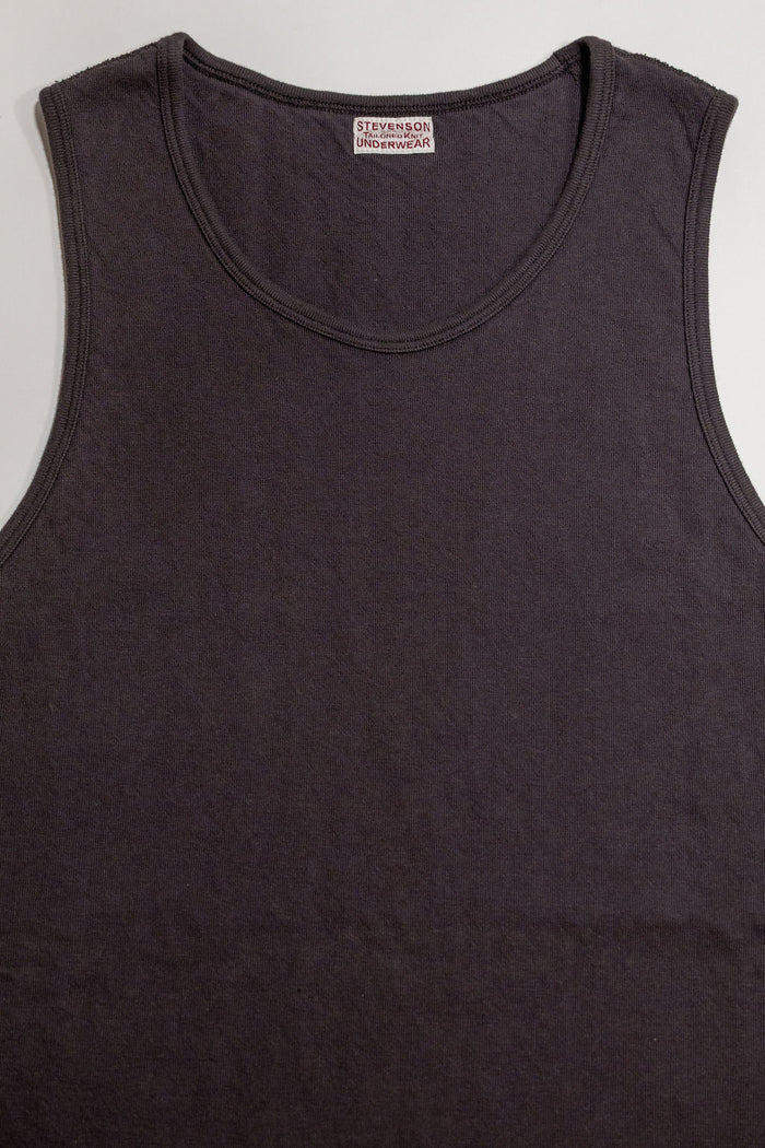 Stevenson Overall Co. DualComfort Cotton Tank - Charcoal