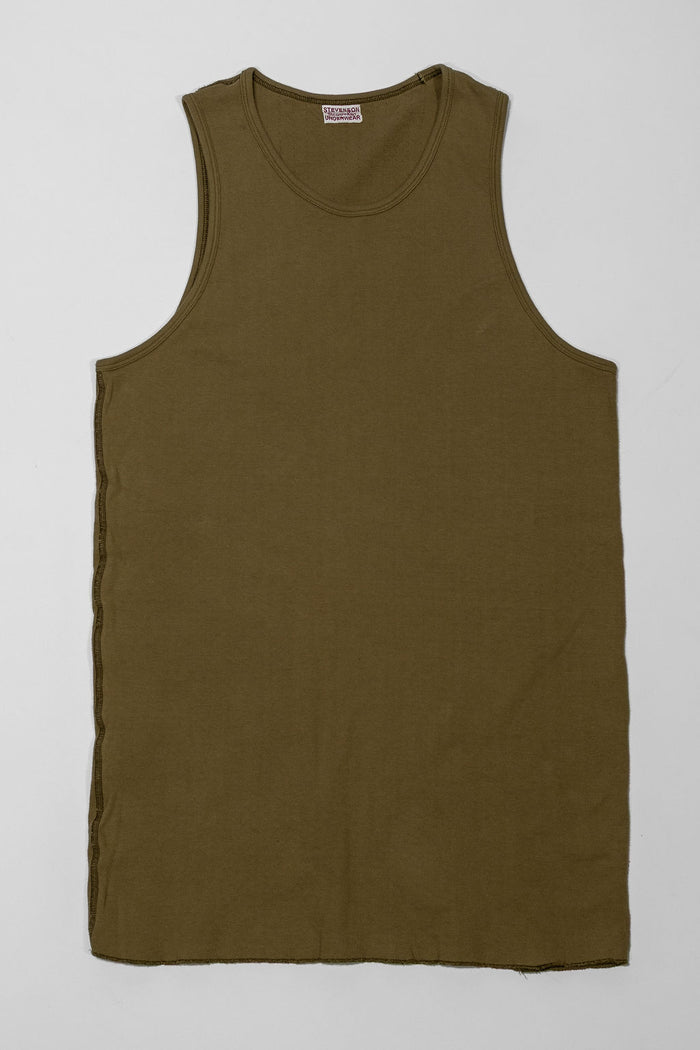 Stevenson Overall Co. DualComfort Cotton Tank - Olive