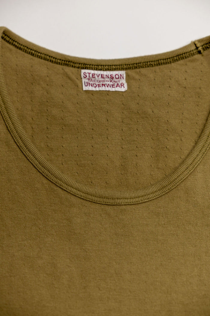 Stevenson Overall Co. DualComfort Cotton Tank - Olive