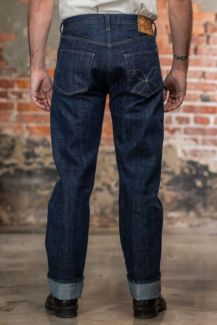 Sugar Cane 14oz Straight Leg Hawaii - Rinsed