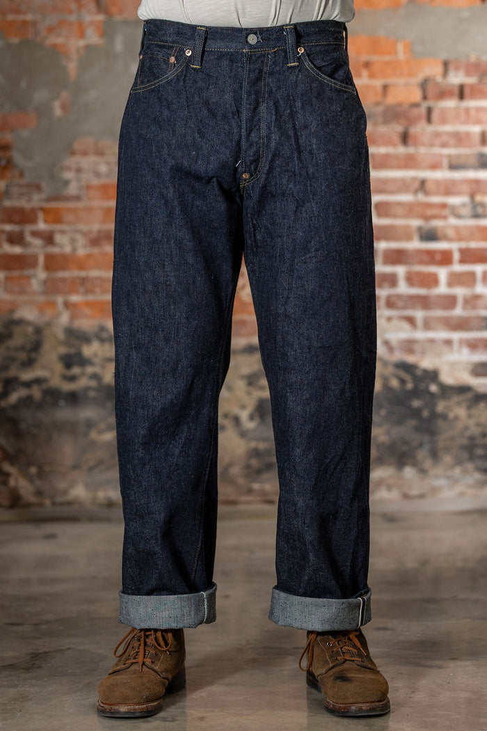 Sugar Cane 2025 Wide Leg Waist Overalls - 13oz Standard Denim