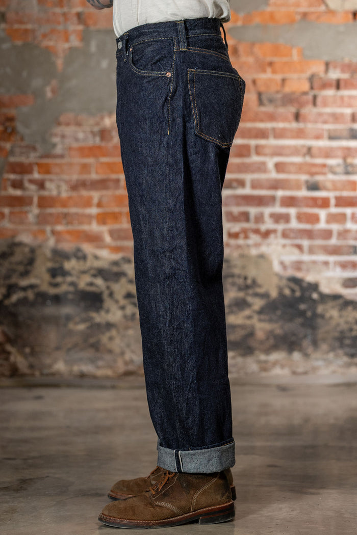 Sugar Cane 2025 Wide Leg Waist Overalls - 13oz Standard Denim
