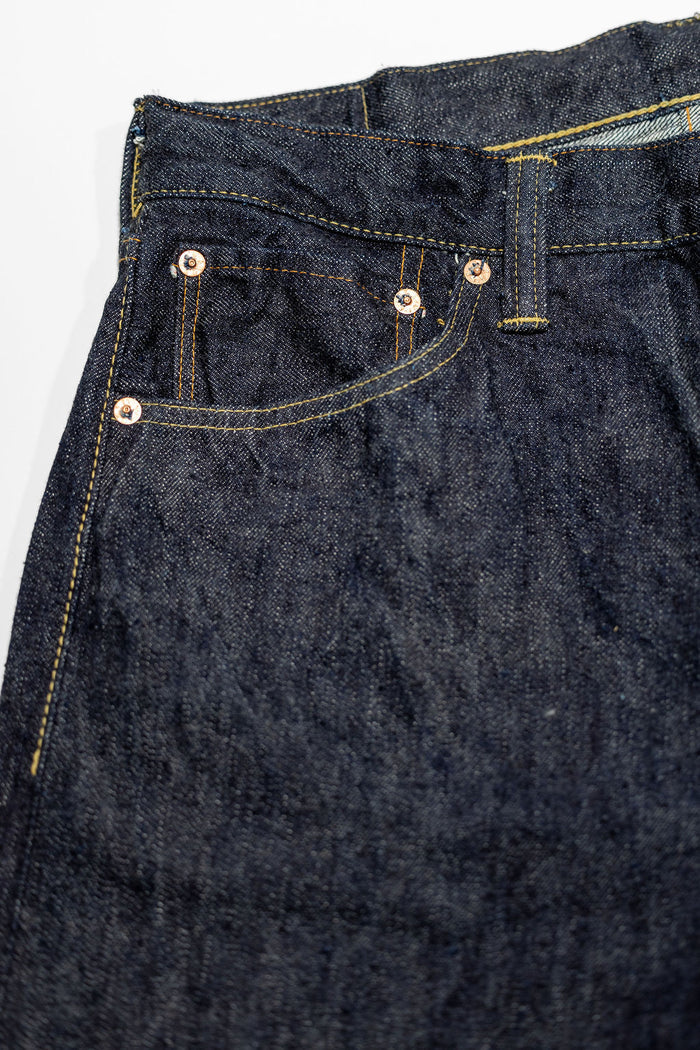 Sugar Cane 2025 Wide Leg Waist Overalls - 13oz Standard Denim