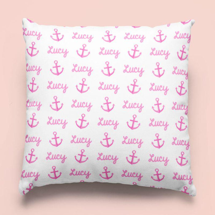 Sugar + Maple Custom Pillow | Anchors