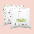 Sugar + Maple Custom Pillow | Centered Putter's Paradise