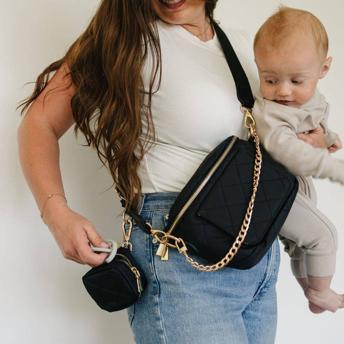 Take Anywhere Clip-On Pouch – Pacifier & Essentials Case