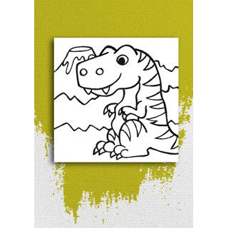 Trex Canvas - Paint A Doodle - eBeanstalk