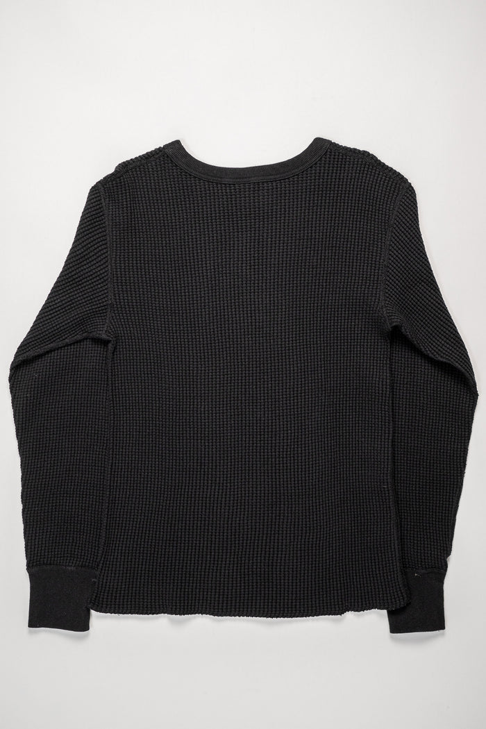 UES Big Waffle T-Shirt - Black