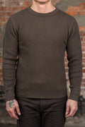 UES Big Waffle T-Shirt - Brown