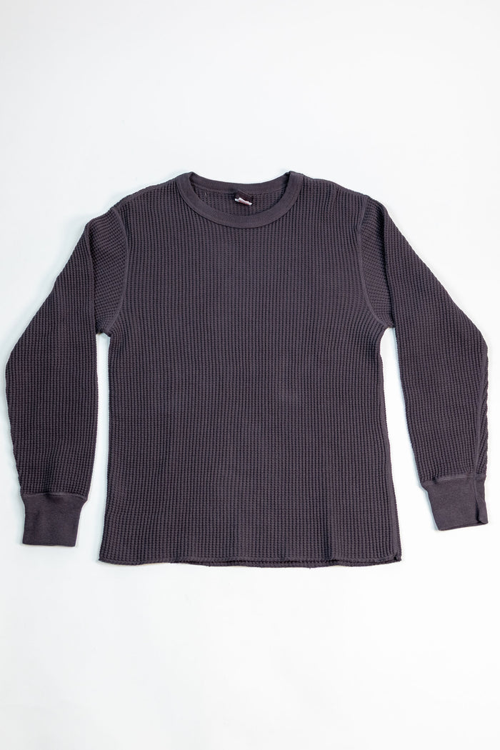 UES Big Waffle T-Shirt - Purple/Navy