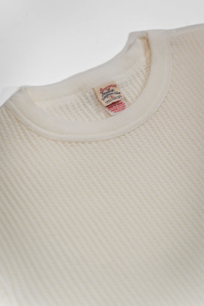 UES Big Waffle T-Shirt - Off-White