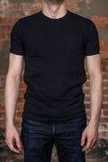 UES Ramayana Crew Neck Pocket T-Shirt - Black