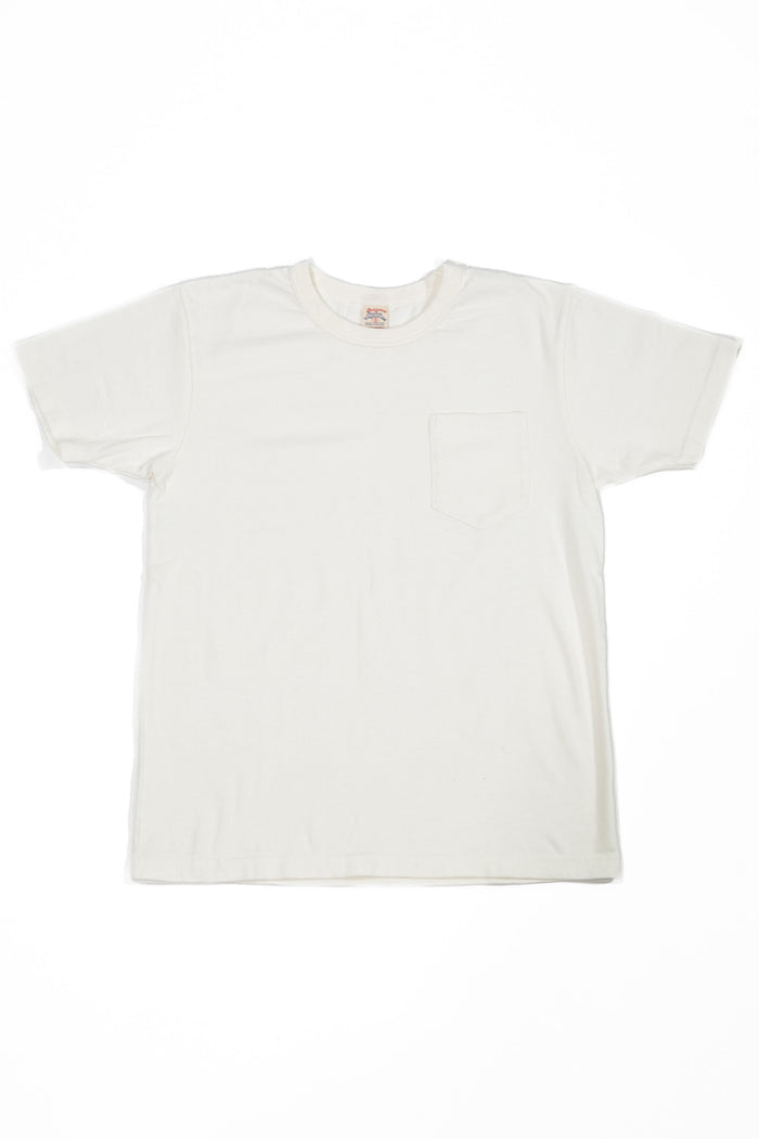 UES Ramayana Crew Neck Pocket T-Shirt - White