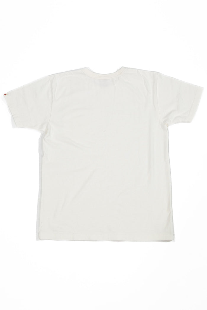 UES Ramayana Crew Neck Pocket T-Shirt - White