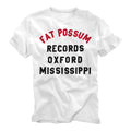 Fat Possum - White Fat Possum Shirt (100% Cotton) Vinyl & Merch | Fat Possum Records