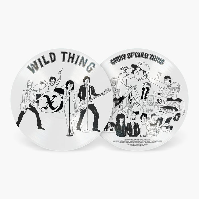 X - Wild Thing Picture Disc LP Vinyl & Merch | Fat Possum Records